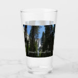 Yosemite Falls and Woods Landscape Photography Glass