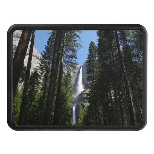 Yosemite Falls and Woods Landscape Photography Hitch Cover (Front)