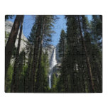 Yosemite Falls and Woods Landscape Photography Jigsaw Puzzle
