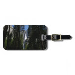 Yosemite Falls and Woods Landscape Photography Luggage Tag