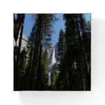Yosemite Falls and Woods Landscape Photography Paperweight