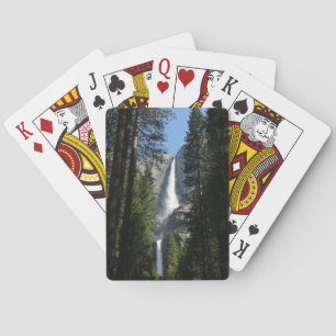 Yosemite Falls and Woods Landscape Photography Poker Cards