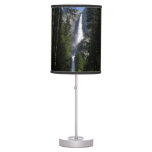 Yosemite Falls and Woods Landscape Photography Table Lamp