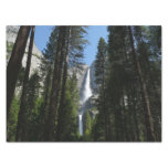 Yosemite Falls and Woods Landscape Photography Tissue Paper