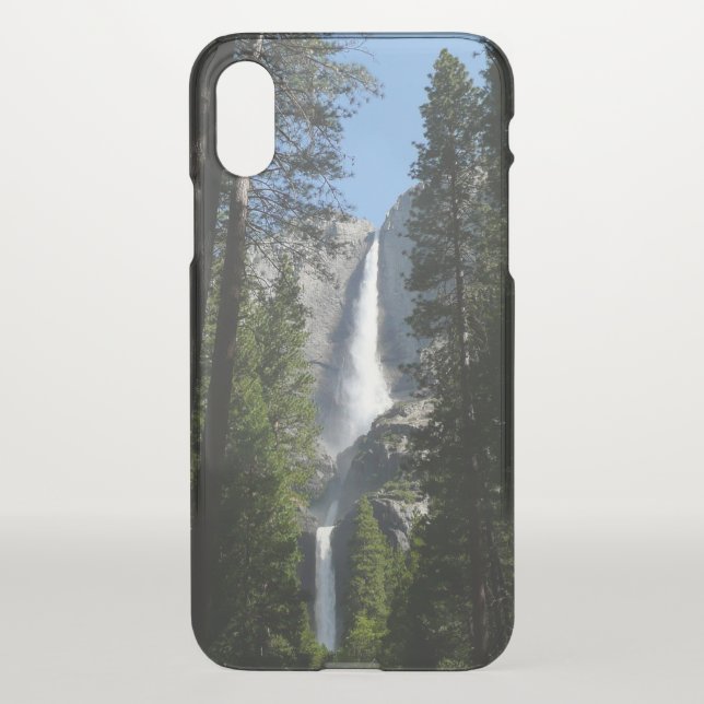 Yosemite Falls and Woods Landscape Photography Uncommon iPhone Case (Back)