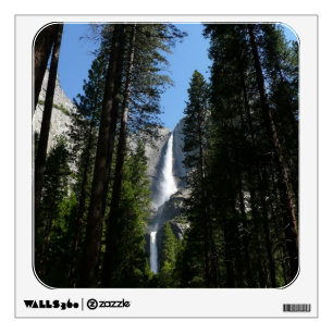 Yosemite Falls and Woods Landscape Photography Wall Decal