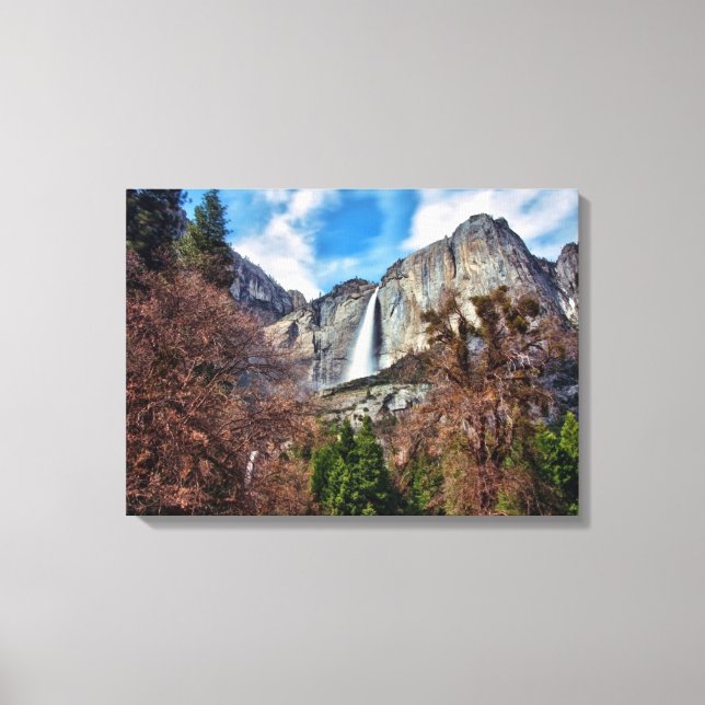 Yosemite Falls Canvas Print (Front)