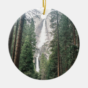Yosemite Falls Ceramic Ornament