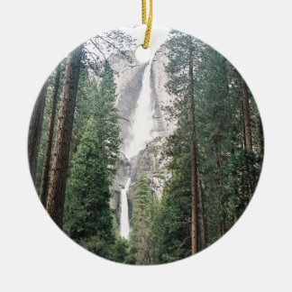 Yosemite Falls Ceramic Ornament