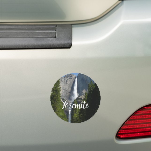 Yosemite Falls II from Yosemite National Park Car Magnet (In Situ)
