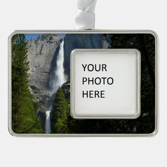 Yosemite Falls II from Yosemite National Park Christmas Ornament (Front)