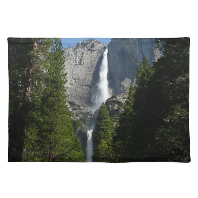 Yosemite Falls II from Yosemite National Park Cloth Placemat (Front)