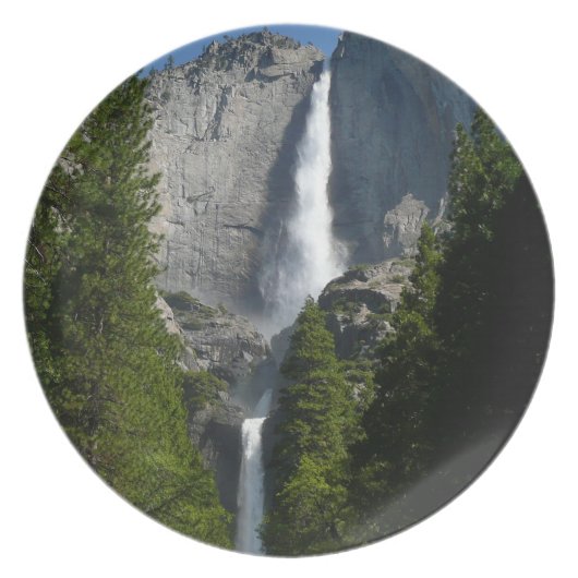Yosemite Falls II from Yosemite National Park Dinner Plate (Front)
