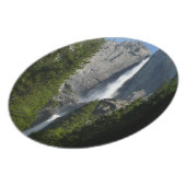 Yosemite Falls II from Yosemite National Park Dinner Plate (Left Side)
