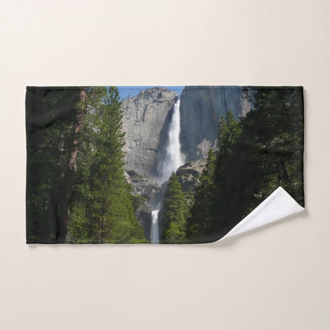 Yosemite Falls II from Yosemite National Park Hand Towel (Hand Towel)