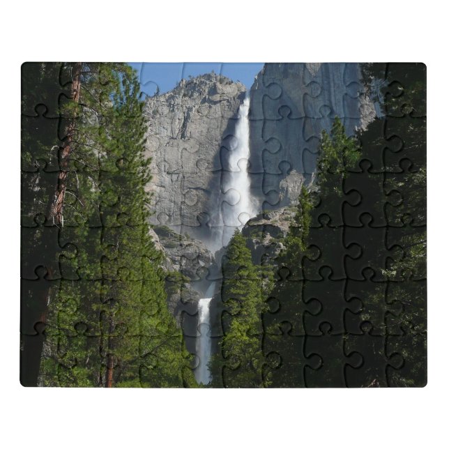 Yosemite Falls II from Yosemite National Park Jigsaw Puzzle (Puzzle Horizontal)