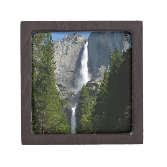 Yosemite Falls II from Yosemite National Park Keepsake Box (Front)