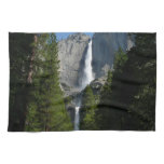 Yosemite Falls II from Yosemite National Park Kitchen Towel