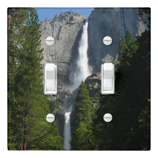 Yosemite Falls II from Yosemite National Park Light Switch Cover (In Situ)