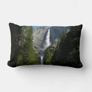 Yosemite Falls II from Yosemite National Park Lumbar Pillow