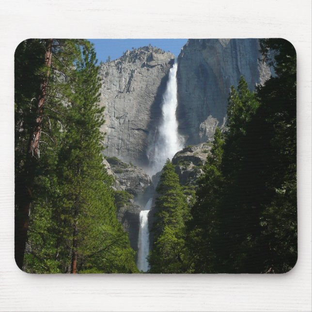 Yosemite Falls II from Yosemite National Park Mouse Pad (Front)