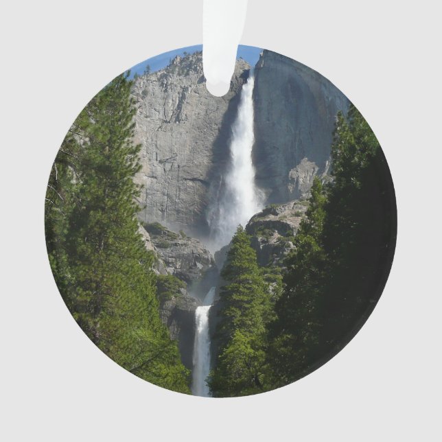 Yosemite Falls II from Yosemite National Park Ornament (Front)