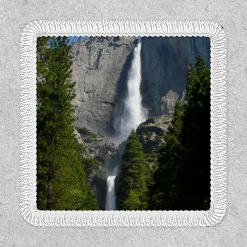 Yosemite Falls Ii From Yosemite National Park Patch by mlewallpapers at Zazzle