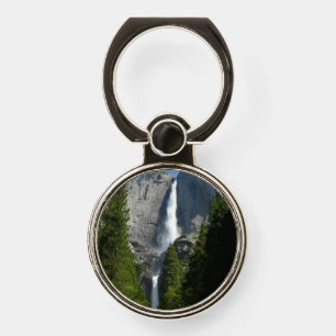 Yosemite Falls II from Yosemite National Park Phone Ring Stand