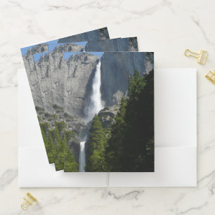 Yosemite Falls II from Yosemite National Park Pocket Folder