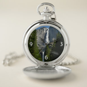 Yosemite Falls II from Yosemite National Park Pocket Watch
