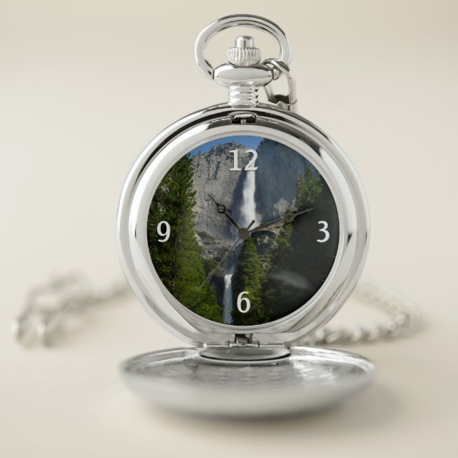 Yosemite Falls II from Yosemite National Park Pocket Watch (Inside)