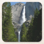 Yosemite Falls II from Yosemite National Park Square Paper Coaster