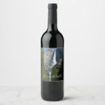 Yosemite Falls II from Yosemite National Park Wine Label