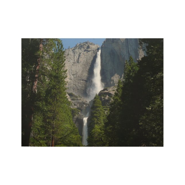 Yosemite Falls II from Yosemite National Park Wood Poster (Front)