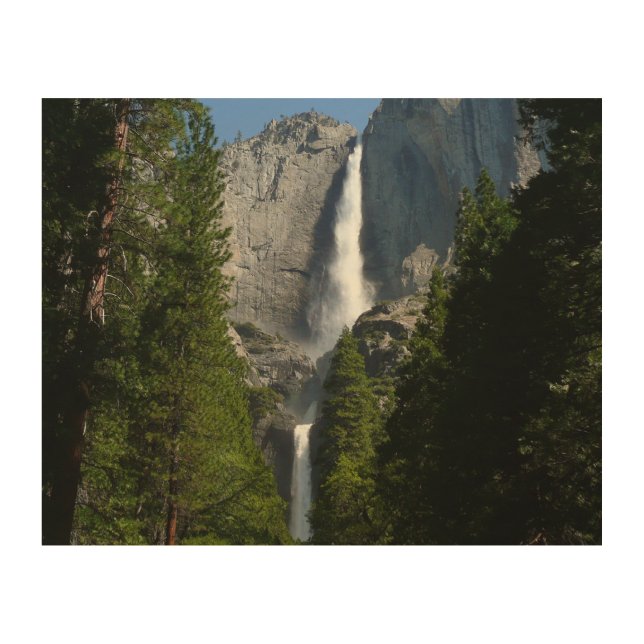 Yosemite Falls II from Yosemite National Park Wood Wall Art (Front)