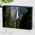 Yosemite Falls II from Yosemite National Park Wooden Box Sign