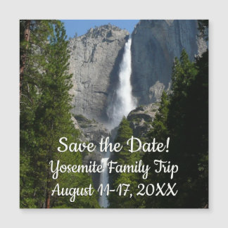 Yosemite Falls II Save the Date