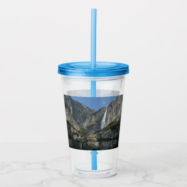 Yosemite Falls III from Yosemite National Park Acrylic Tumbler (Front)
