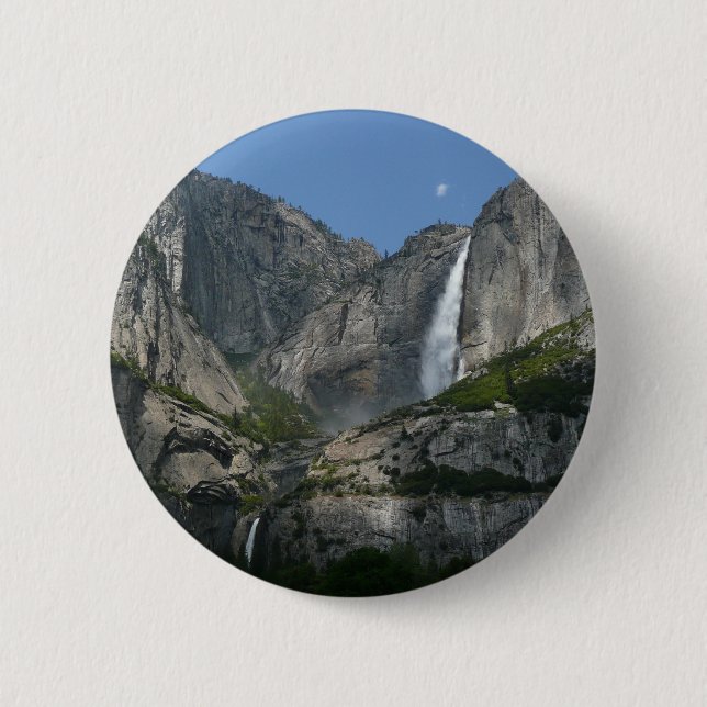 Yosemite Falls III from Yosemite National Park Button (Front)