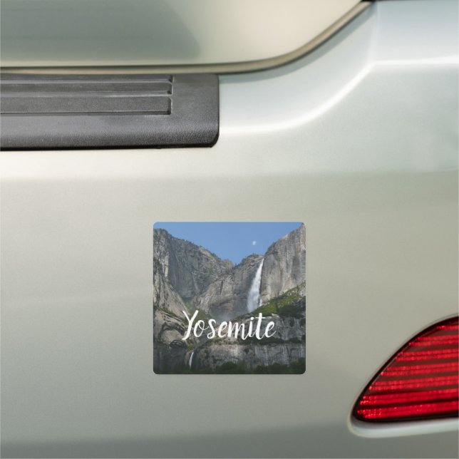 Yosemite Falls III from Yosemite National Park Car Magnet (In Situ)