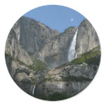 Yosemite Falls III from Yosemite National Park Classic Round Sticker