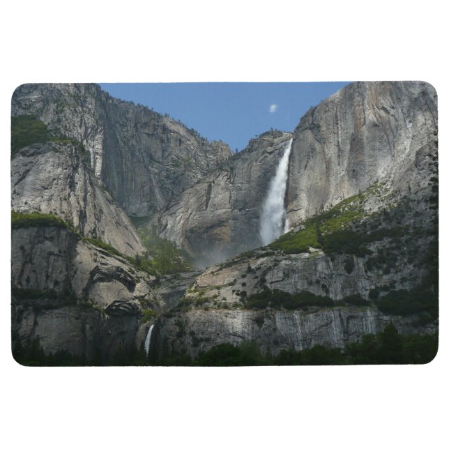 Yosemite Falls III from Yosemite National Park Floor Mat (Front)