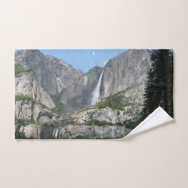 Yosemite Falls III from Yosemite National Park Hand Towel (Hand Towel)