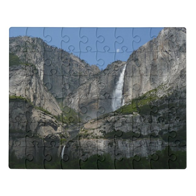 Yosemite Falls III from Yosemite National Park Jigsaw Puzzle (Puzzle Horizontal)