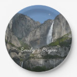Yosemite Falls III from Yosemite National Park Paper Plates