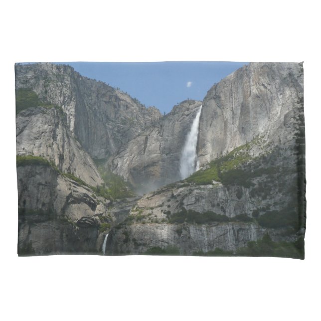 Yosemite Falls III from Yosemite National Park Pillow Case (Front)