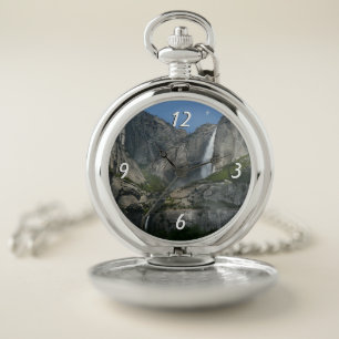 Yosemite Falls III from Yosemite National Park Pocket Watch