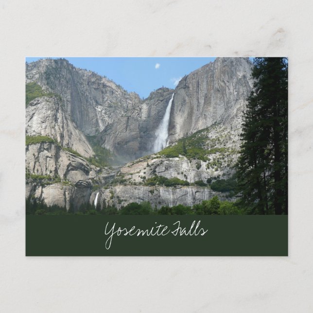 Yosemite Falls III from Yosemite National Park Postcard (Front)