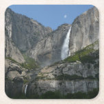 Yosemite Falls III from Yosemite National Park Square Paper Coaster