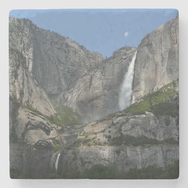 Yosemite Falls III from Yosemite National Park Stone Coaster (Front)